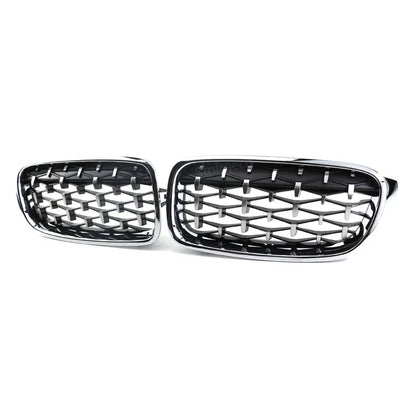 Diamond Front Kidney Grill for BMW 3 Series F30 F31 (2011-19)