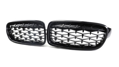 Diamond Front Kidney Grill for BMW 3 Series F30 F31 (2011-19)