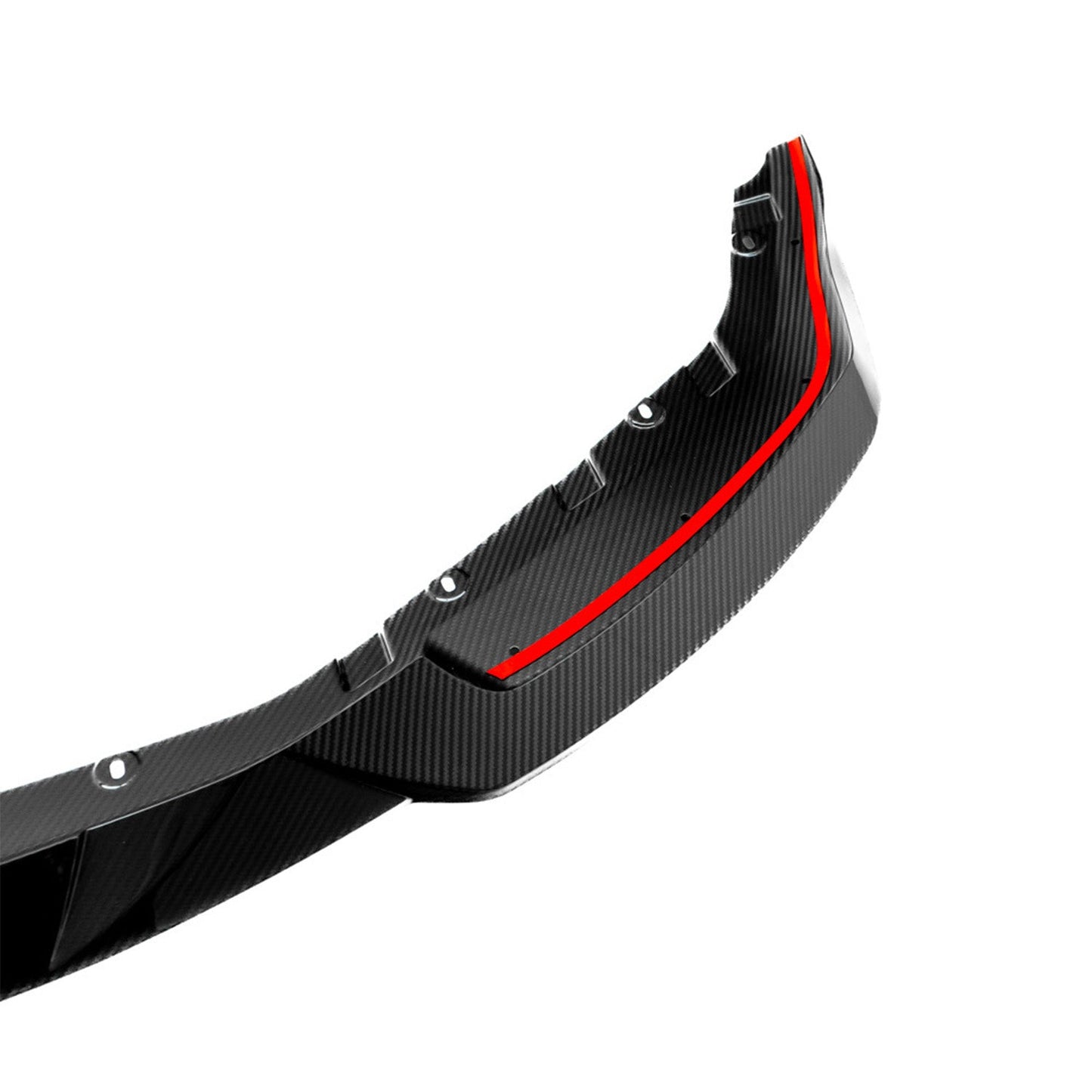 R44 Style Genuine Carbon Fiber Front Lip For BMW G87 M2 2022 2023 2024