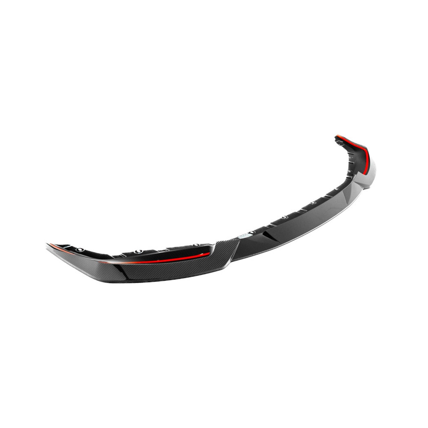 R44 Style Genuine Carbon Fiber Front Lip For BMW G87 M2 2022 2023 2024