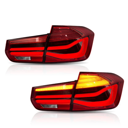 2PCS LED Tail Light Assembly Upgrade For BMW 3 series F35 F30 (2013-2018) Turn Signal with Sequential Indicator