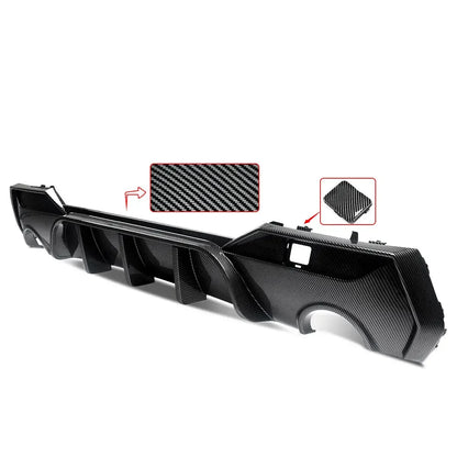 Rear Diffuser Upgrade For BMW G22/G23 | Carbon Fiber Style