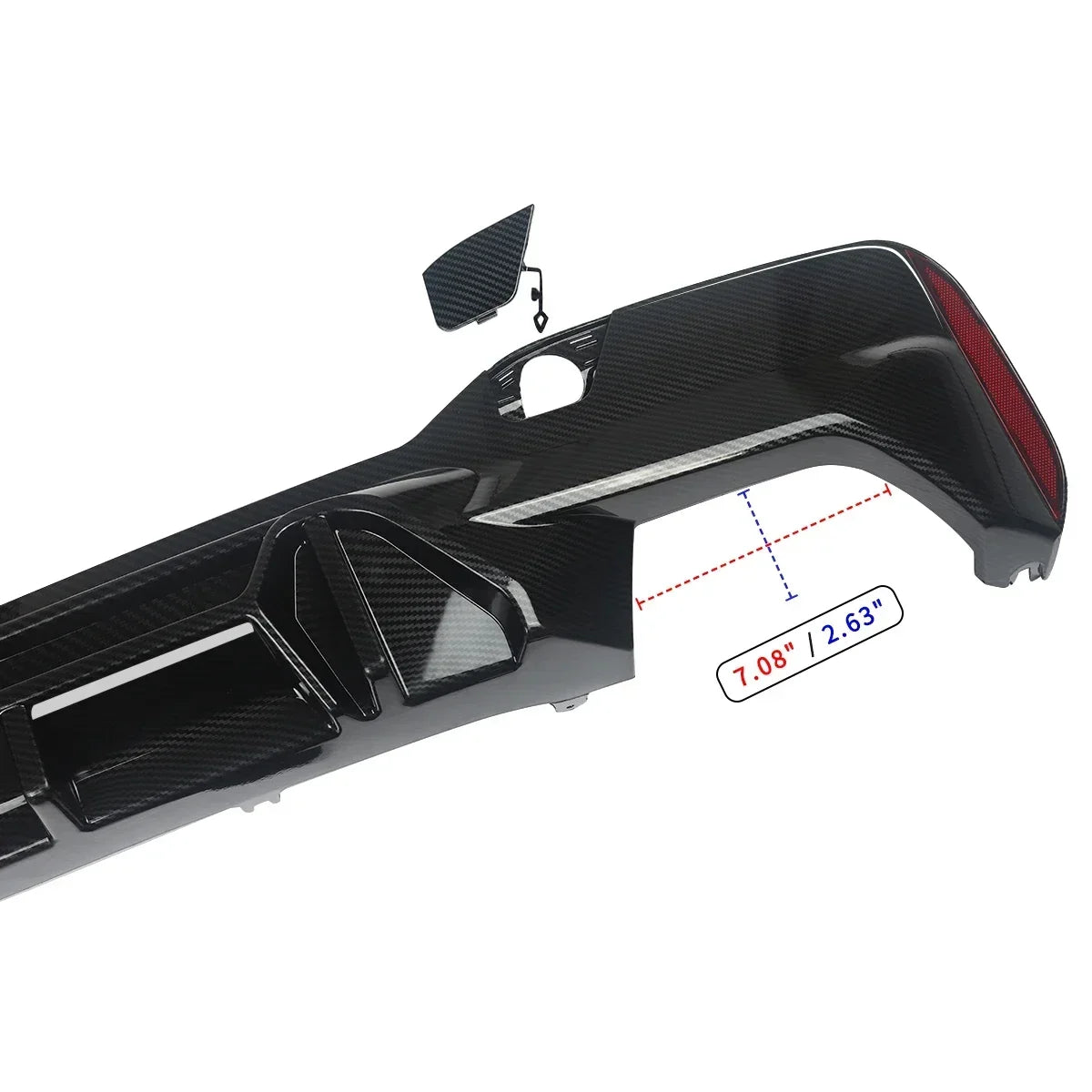 M5 Competition Style Rear Diffuser For BMW G30 G38 F90