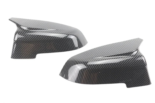 M5 Style Mirror Caps for BMW F10/F11 | Carbon Fiber & Black