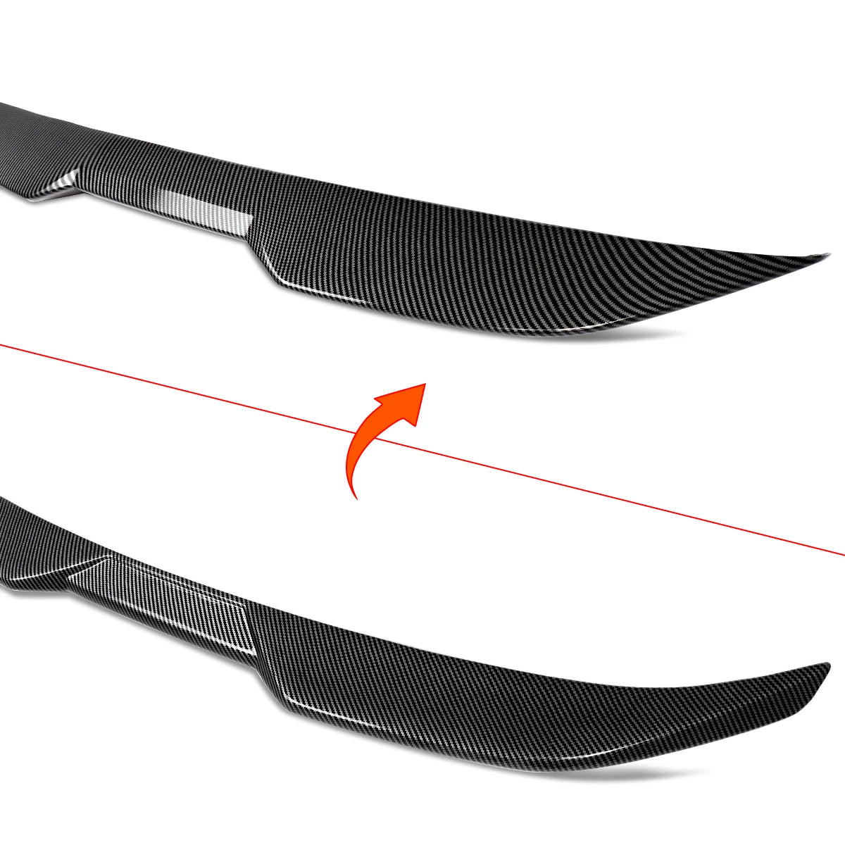 Carbon Fiber Style MP Style Rear Trunk Spoiler For BMW G42 230i M240i