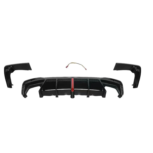 F1 Style Rear Diffuser with LED Light For BMW G30/G31 M550i 2017+