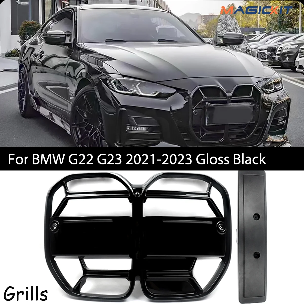 CSL Style Front Grill For BMW 4 Series G22/G23