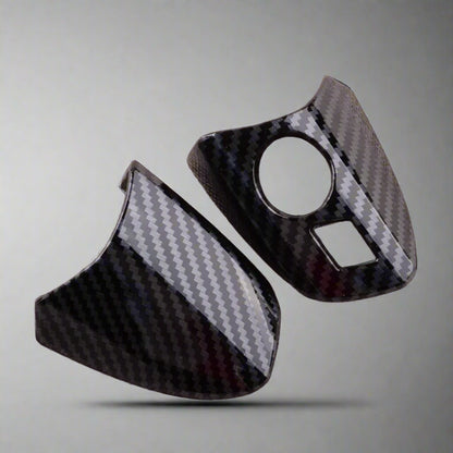 Carbon Fiber Texture Exterior Door Handle Cover Trim for Mercedes (W204, W212, W246, X204, W166, W117)