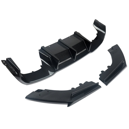 Rear Diffuser for BMW F87 M2 2015+ | Carbon Fiber Style