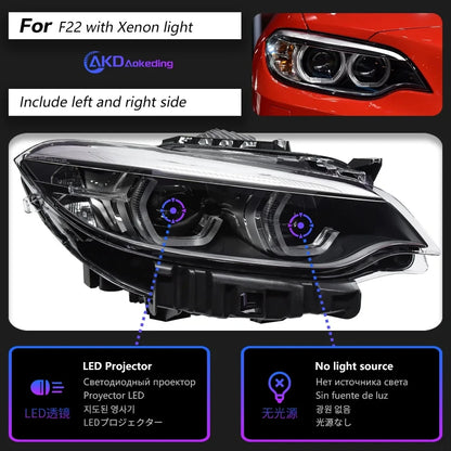 LED Headlight Assembly for BMW F22 F87