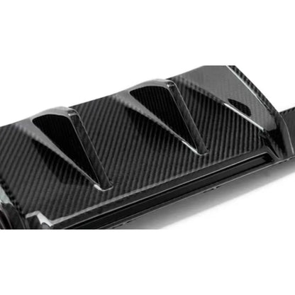 R44 Style Genuine Dry Carbon Fiber Diffuser For G87 BMW M2