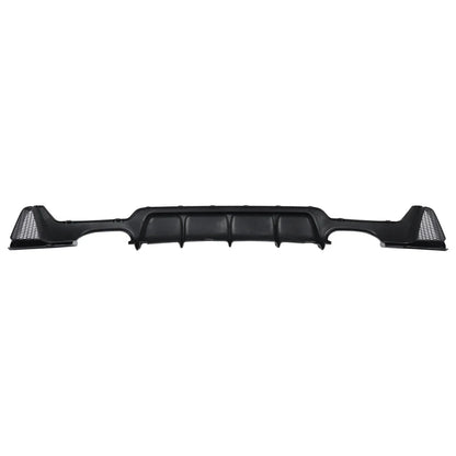 M-Sport Quad Exhaust Rear Diffuser For BMW 4 Series F32 F33 | Carbon Style