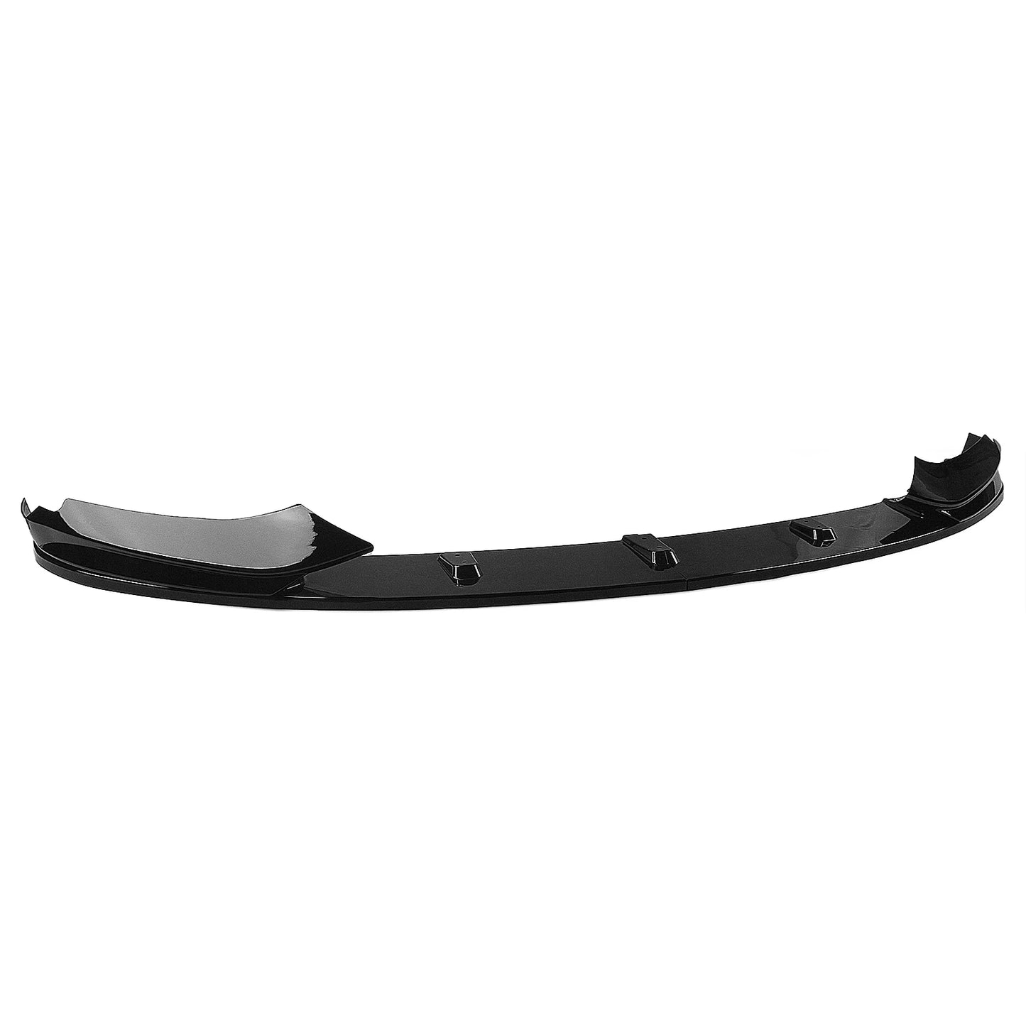 M-Sport Front Lip for BMW F32 F33 4 Series (2014-2020) | Gloss Black/Carbon Fiber