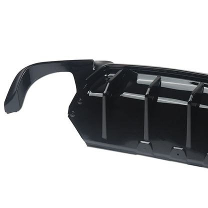 R-Style Rear Diffuser For BMW 5 Series F10 F11 (2010-2016) | Black