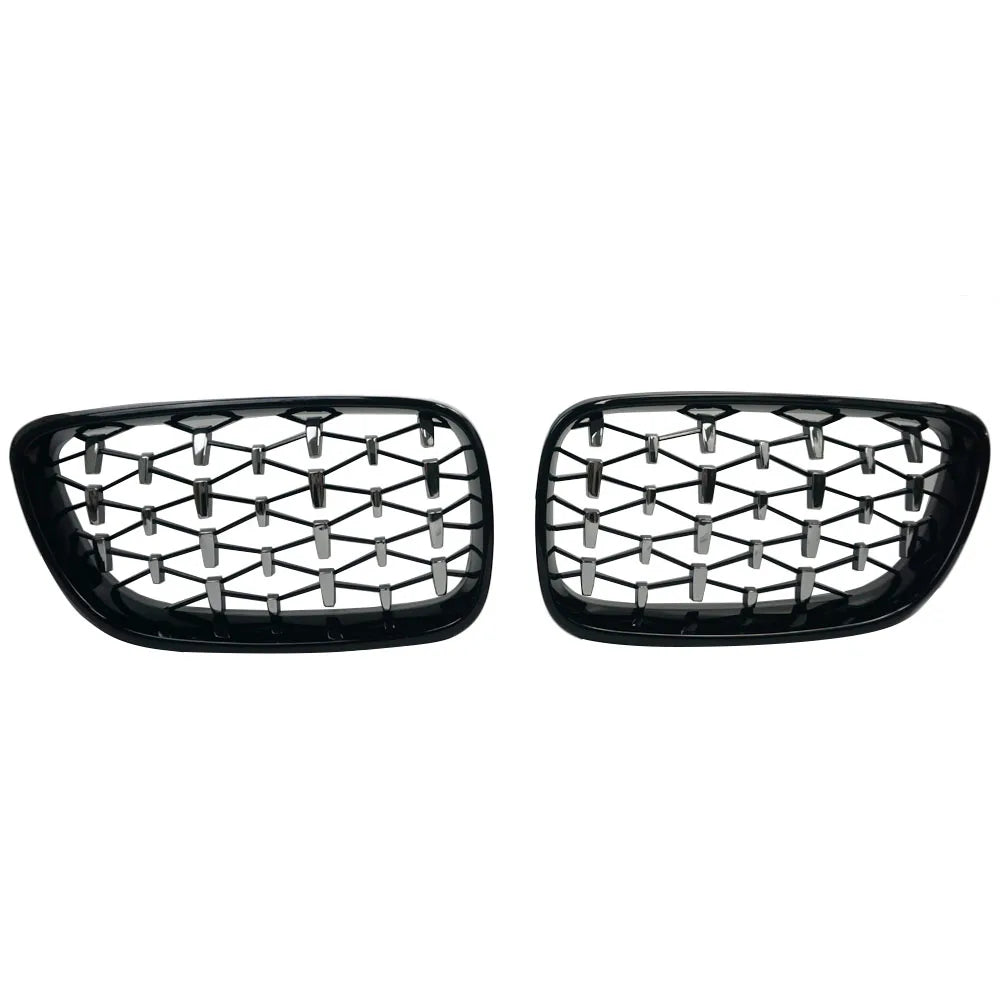 Diamond Front Kidney Grill For BMW 2 Series F22/F23/F87 (2014-2019)