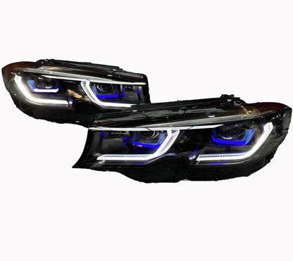 G20 Laser Headlight Upgrade For BMW 3 Series G20 | Shadow Line Black