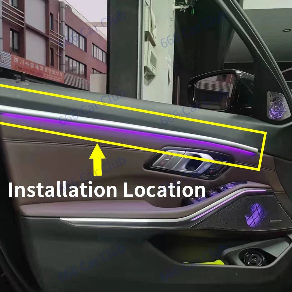 11-Color Door Panel Ambient light UPGRADE For BMW G2X/G8X